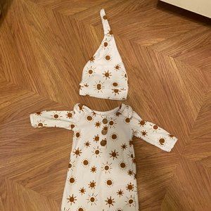 Caden Lane Desert Sun Knotted Gown 0-3